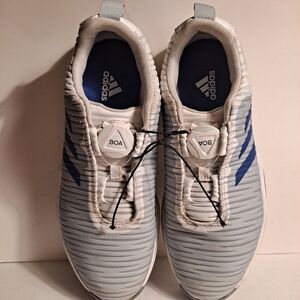 Adidas Gray and Blue Sneakers with BOA System